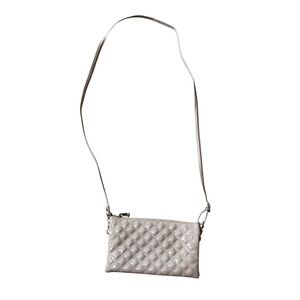 Caroline Hill Quilted Convertible Crossbody Purse Bag Cream Blush Boutique